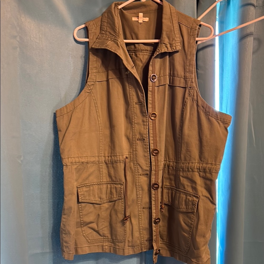 Maurices Olive Green Vest